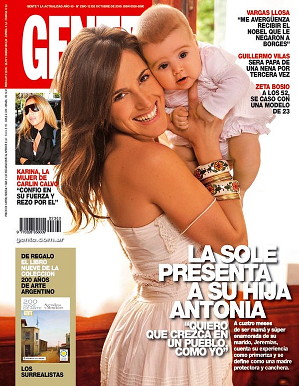 soledad pastorutti y su hija antonia